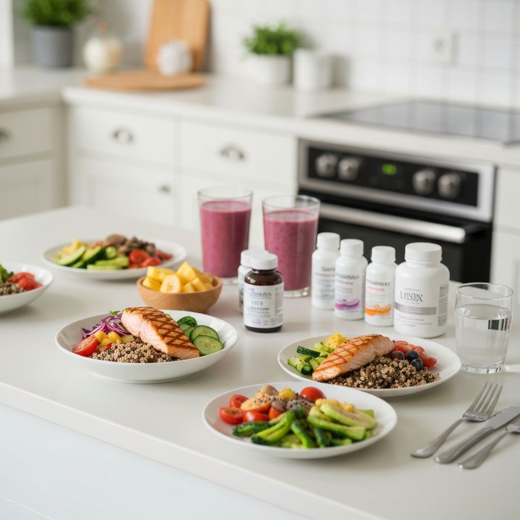 Balanced nutrition routine